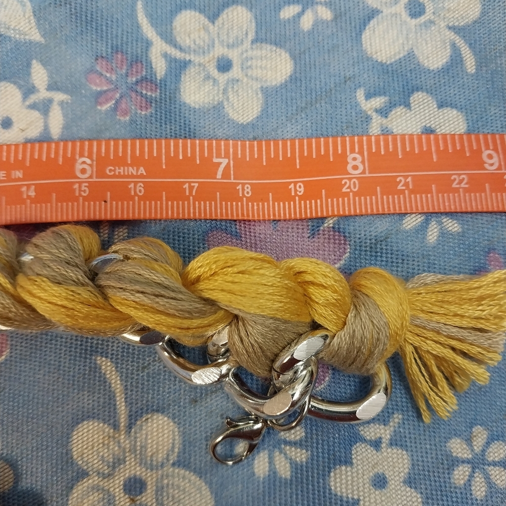 3120 Threaded Link Bracelet and Earrings Set - Picture 5 of 5